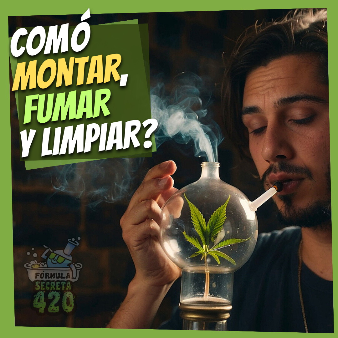 limpiar bong